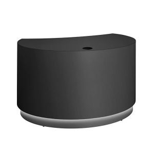 Rafknúið upplýsingaborð m/ LED dökkgrátt